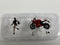 Ducati Panigale V4 S with Ducati Girl 1:64 Scale Mini GT MGT00682L