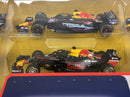 Red Bull Formula 1 Set of 7 Cars with Display Stand 1:43 Scale Bburago 38168