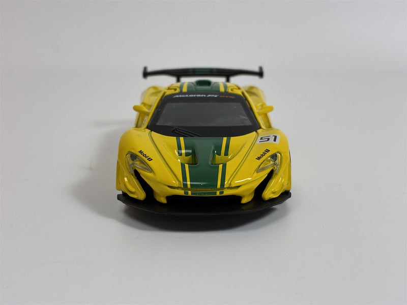 McLaren P1 Yellow 1:43 Scale CMJ Diecast DC143MLP1YW