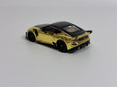 Nissan Z VeilSide FFZ400 Gold Chrome LHD 1:64 Scale Mini GT MGT00985L