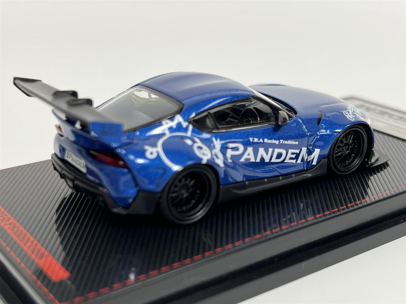 Pandem Supra A90 Blue Metallic 1:64 Scale Ignition Model 2331