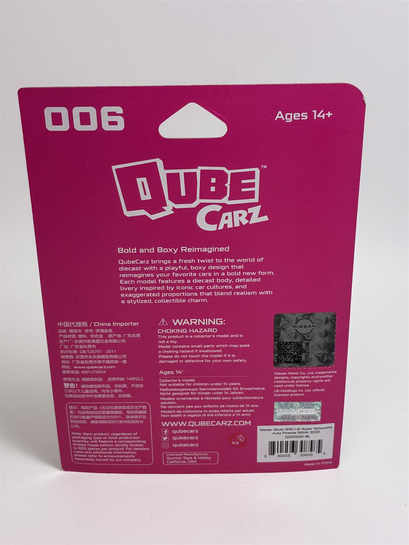 Nissan Silvia S15 LB Silhouette Auto Finesse SEMA 2023 Qube Carz 6cm QZ00502BL