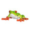 Red Eyed Tree Frog Wildlife Toy Figure 5 cm Length Approx Mojo Fun 387299