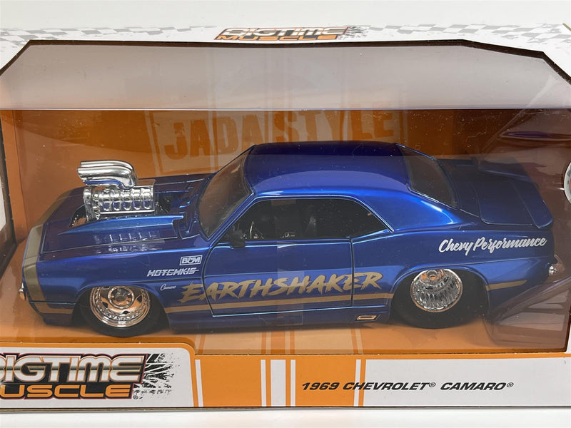 Chevrolet Camaro 1969 Earthshaker Big Time Muscle 1:24 Scale Jada 31323