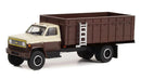 a toy truck with a ladder