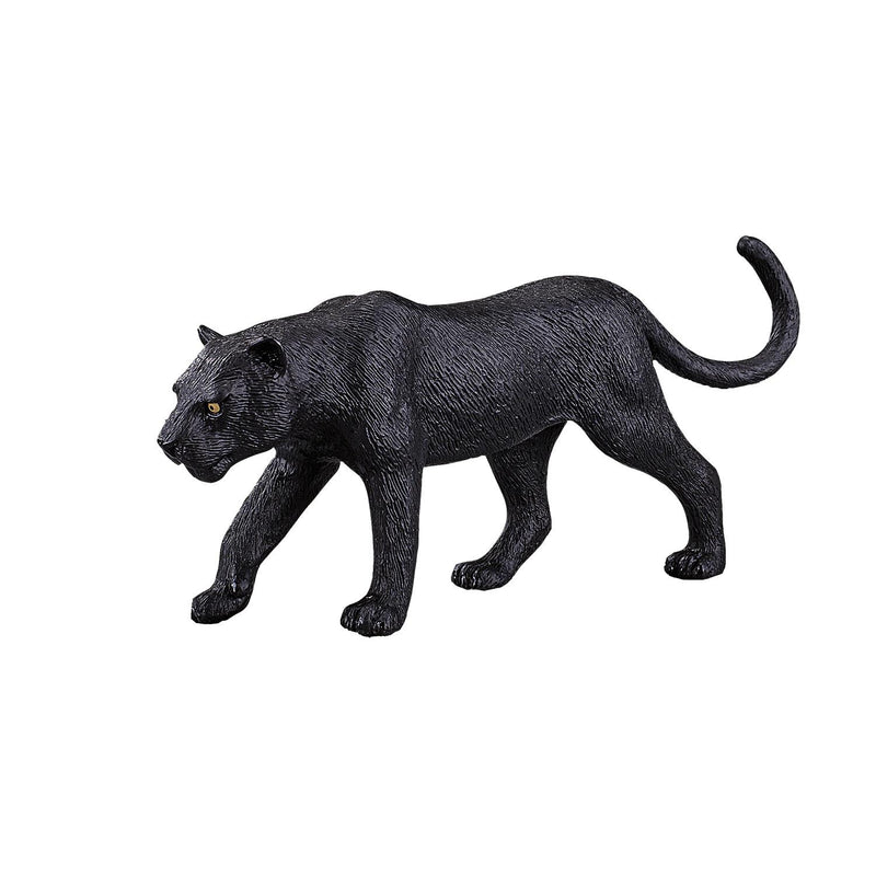 Black Panther Wildlife Toy Figure 13.5 cm Length Approx Mojo Fun 387017