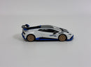 Lamborghini Huracan STO Bianco Asopo LHD 1:64 Scale Mini GT MGT00788L