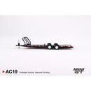 Car Hauler Trailer Type B Black 1:64 Scale Mini GT MGTAC19