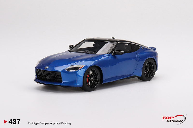 Nissan Z Performance 2023 Seiran Blue LHD 1:18 Scale TSM TS0437