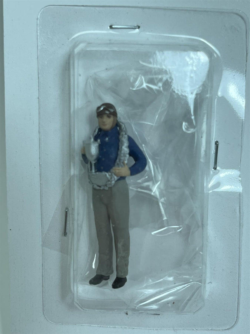 Juan Manuel Fangio with Trophy Diecast Figure 1:43 Scale Cartrix CT063