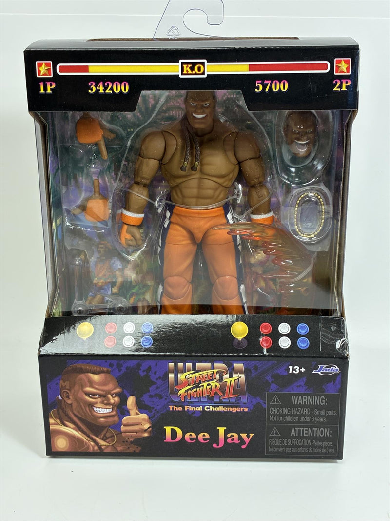 Ultra Street Fighter II The Final Challengers Dee Jay 6 Inch Figure Jada 253252034 34691