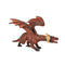Fire Dragon Fantasy Toy Figure 22 cm Length Approx Mojo Fun 387253