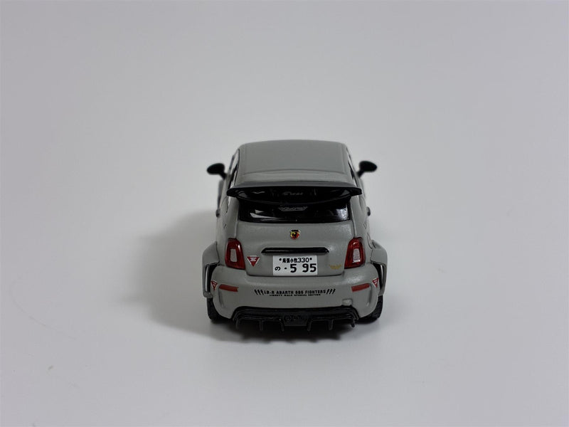 LB Works x Abas Works Abarth 595 Fighters LHD 1:64 Scale Mini GT MGT01064L