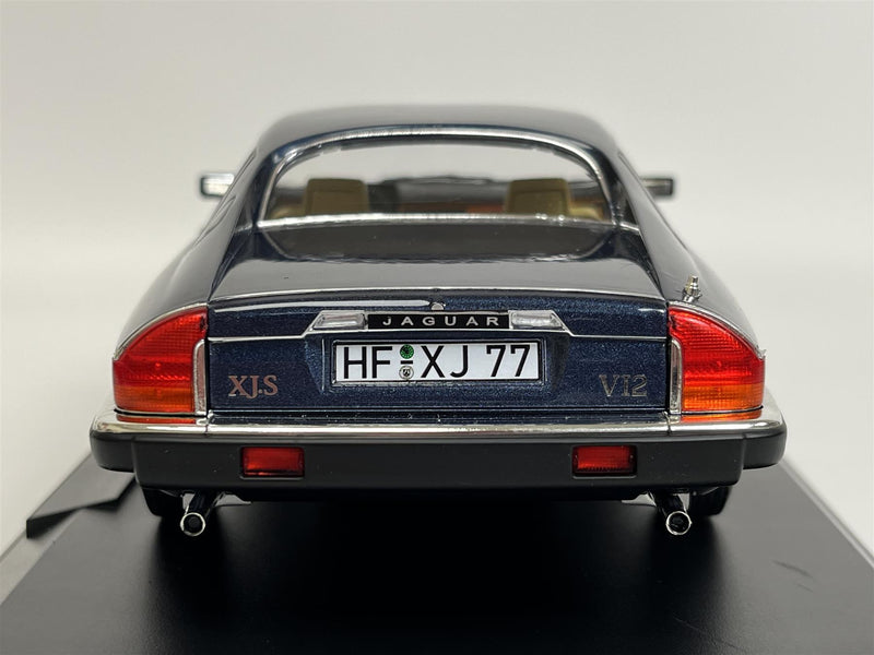 Jaguar XJ S HE Coupe 1982 Blue Metallic 1:18 Scale Norev 182622