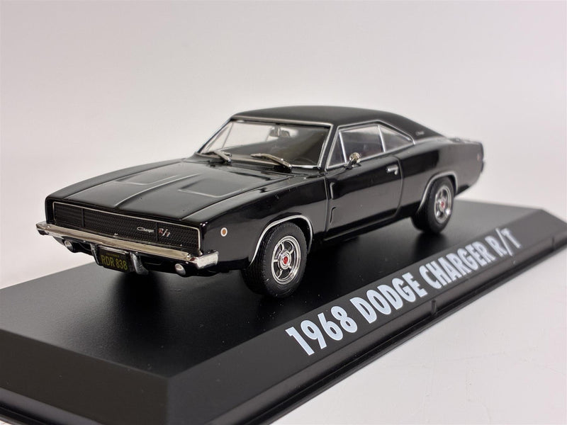 Steve McQueen Bullitt 1968 Dodge Charger R/T Black 1:43 Scale Greenlight 86432