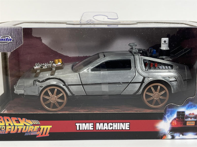 Back To The Future Time Machine Train Wheels  1:32 Jada 34786