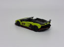 Lamborghini Aventador SVJ 63 Roadster Verde Shock RHD 1:64 Mini GT MGT00887R
