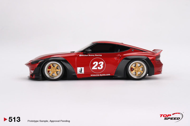 Nissan Z RZ34 Pandem Passion Red 1:18 Scale TSM TS0513