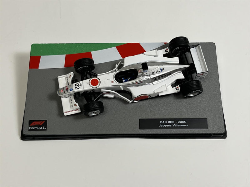 Jacques Villeneuve Bar 002 2000 1:43 Scale F1 Collection