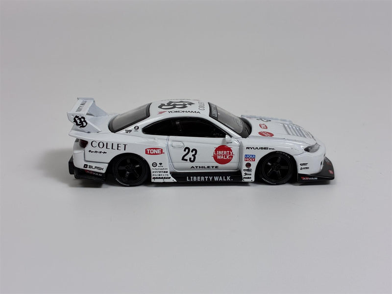 Nissan LB-Super Silhouette S15 Silvia Athlete RHD 1:64 Scale Mini GT MGT01054R