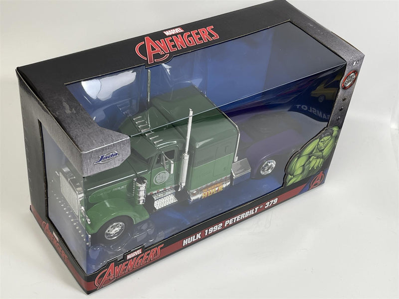 Marvel Avengers Hulk 1992 Peterbilt 379 27 cm Jada 253225020