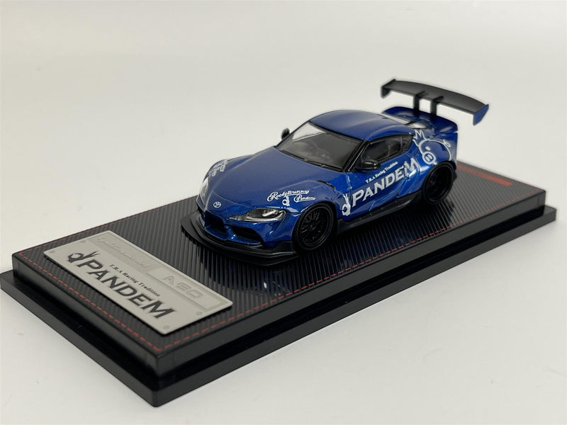 Pandem Supra A90 Blue Metallic 1:64 Scale Ignition Model 2331