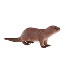 Common Otter Wildlife Toy Figure 8 cm Length Approx Mojo Fun 387128