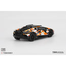 a toy car with a camouflage pattern