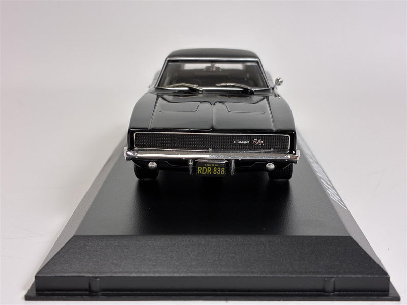 Steve McQueen Bullitt 1968 Dodge Charger R/T Black 1:43 Scale Greenlight 86432