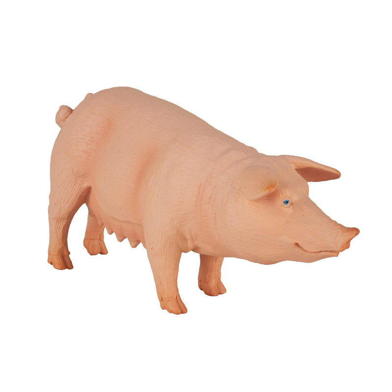 Pig Sow Farm Animal Toy Figure 10 cm Length Approx Mojo Fun 387054