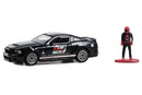 2010 Shelby GT500 No.68 Street Car with Figure 1:64 Greenlight 97150E