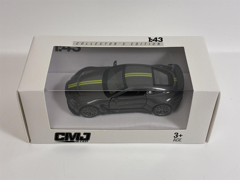 Aston Martin V12 Grey 1:43 Scale CMJ Diecast DC143AMV12GY