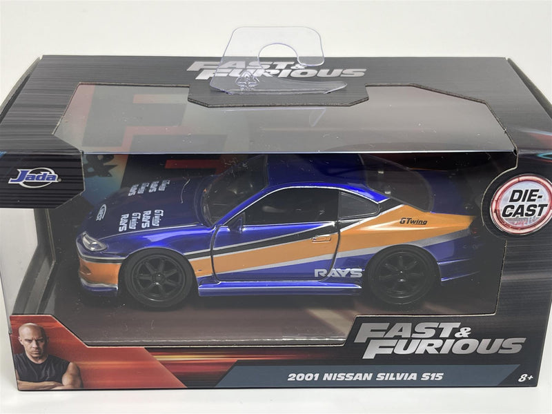 Fast and Furious 2001 Nissan Silvia S15 1:32 Scale Jada 253202000 24075