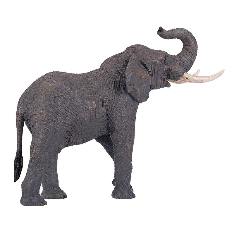 African Bull Elephant Wildlife Toy Figure 11.5 cm Height Approx Mojo Fun 381005