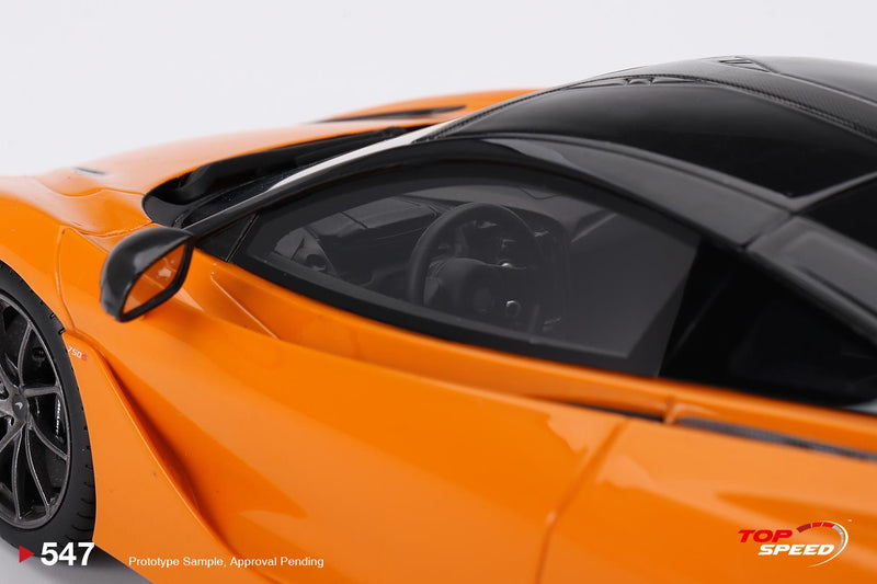 McLaren 750s Mclaren Orange 1:18 Scale TSM TS0547