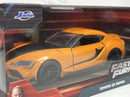 Fast and Furious F9 Toyota GR Supra Orange 1:32 Jada 32016