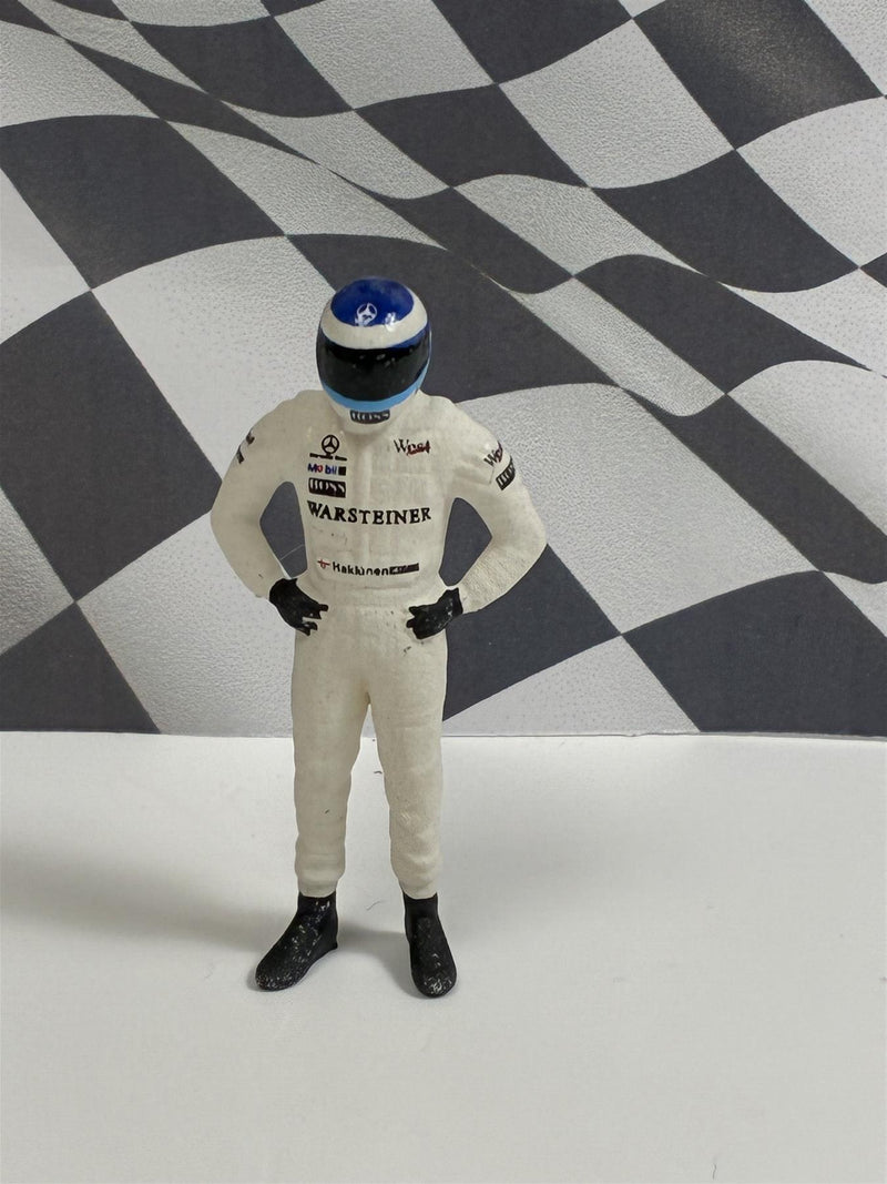 Mika Hakkinen 1998 1:43 Scale Racing Figure Cartrix CT24