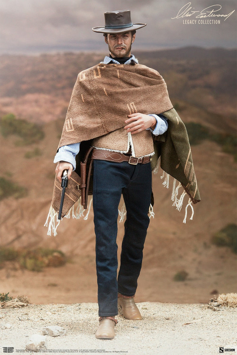 The Man with No Name The Good The Bad and the Ugly 1:6 Articulated Figure Sideshow 100451