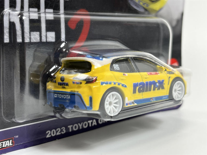 2023 Toyota GR Corolla Slide Street 2 Real Riders 1:64 Hot Wheels HKC82