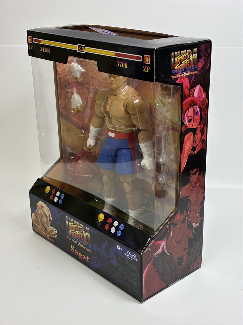 Ultra Street Fighter II Sagat 7.5 Inches Jada 35171
