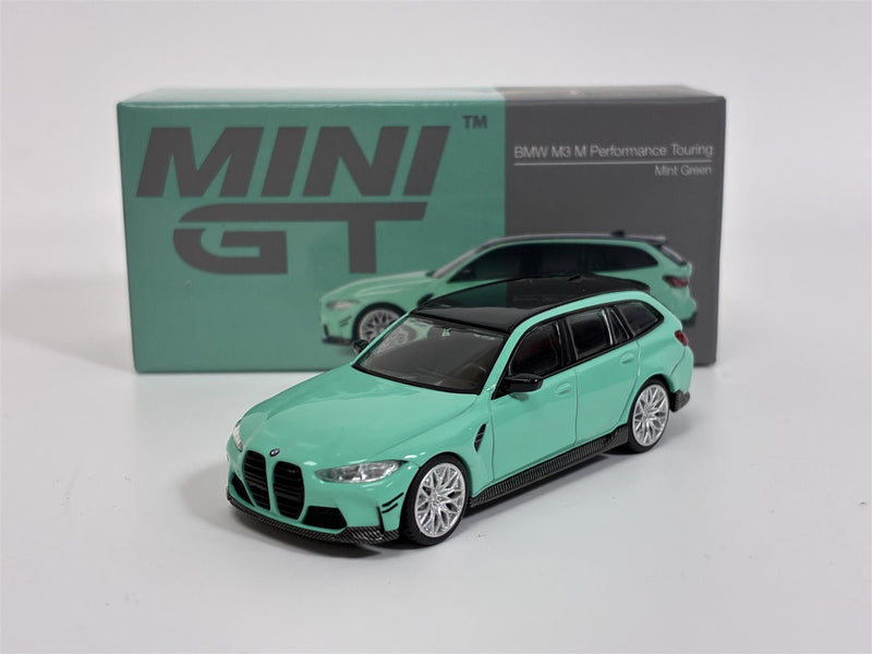 BMW M3 M Performance Touring Mint Green LHD 1:64 Mini GT MGT00897L