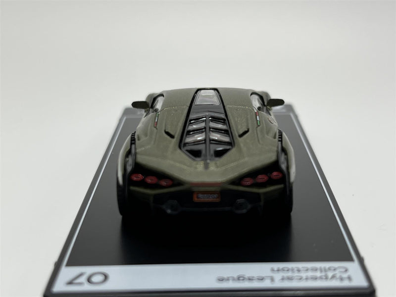 Lamborghini Sian FKP 37 Verde Gea 1:64 Scale Kintoy K07