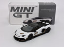 Lamborghini Aventador SVJ 63 Bianco Asopo White LHD 1:64 Mini GT MGT00842L