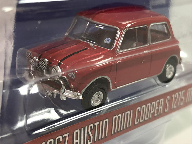 The Italian Job 1969 Movie 1967 Mini Cooper S 1275 Red 1:64 Greenlight 44880B