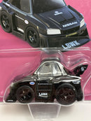 Nissan Skyline GT-R R34 LB-ER34 Silhouette Skyline Black Qube Carz 6cm QZ00401BL