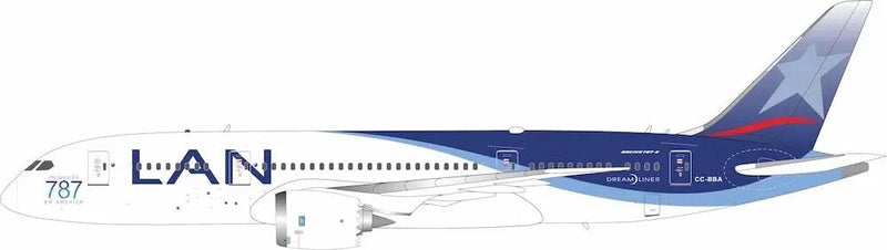 Lan Airlines Boeing 787-8 Dreamliner CC-BBA Stand 1:200 Inflight200 IF788LAN001