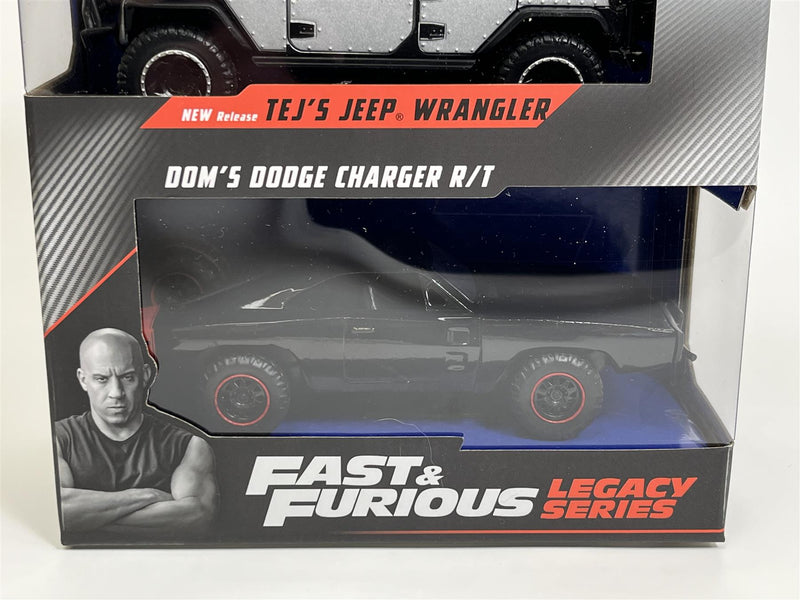 Fast and Furious Twin Set Tejs Jeep Wrangler and Doms Dodge 1:32 253202014