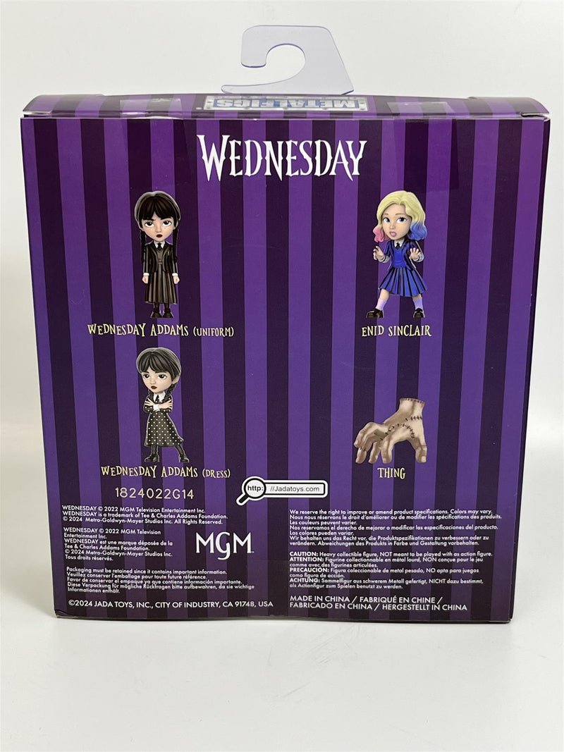 Wednesday Addams Uniform and Dress Enid Sinclair Thing 2.5 Inch Figures Jada 253252040