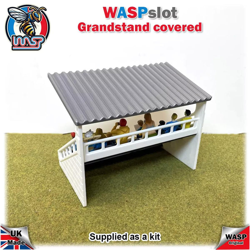 Slot Car Track Scenery Grandstand Covered Small 1:32 Scale Wasp P