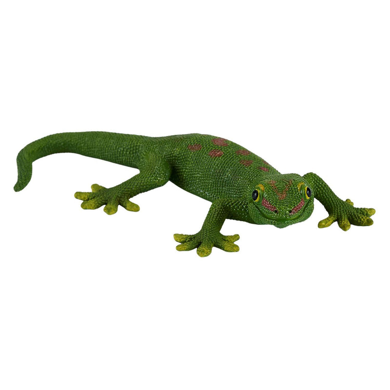 Gecko Green Reptile Toy Figure 8.5 cm Length Approx Mojo Fun 381078